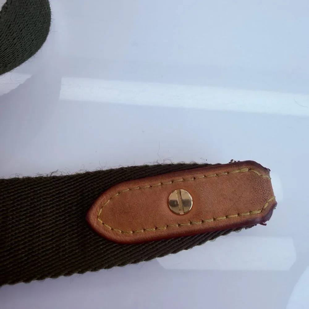 Louis VUITTON MONOGRAM KEY CHARM LANYARD STRAP Green